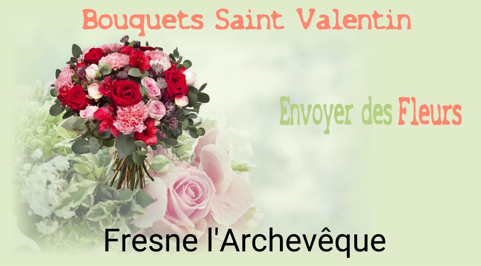 Roses de Saint-Valentin livrées à Fresne-l'Archevêque